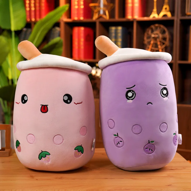 

Новая плюшевая кукла 24 см, 35 см, милая мягкая плюшевая кукла в форме чашки молочного чая, подарок на день рождения для детей, друзей, семьи