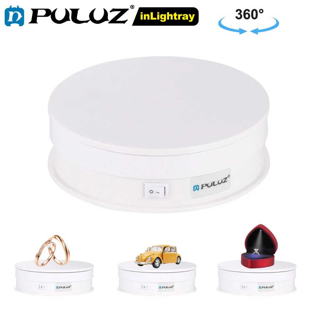 

Витрина для видеосъемки PULUZ, USB, вращение на 360 градусов, 10 кг