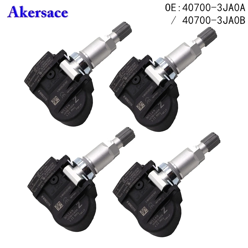 

Tire Pressure Monitor Sensor for Infiniti JX35 Q50 Q60 QX60 for Nissan Maxima Altima Murano Pathfinder 407003JA0A 407003JA0B