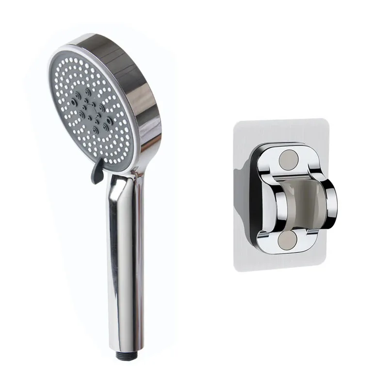 

Регулируемая душевая лейка 12 см ABS-пластик