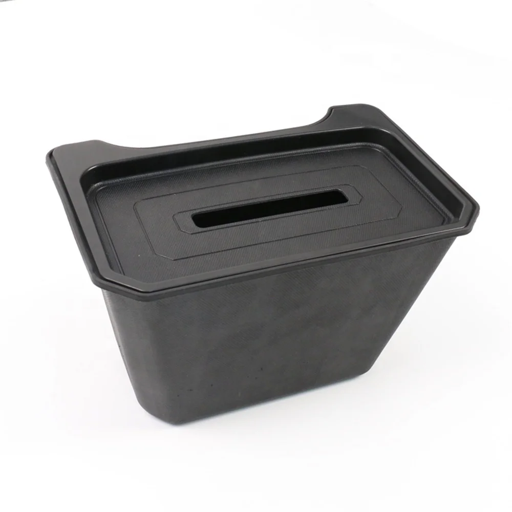 

New environmental friendly tpe material rear row storage box For Tesla Model Y 2019-2022 HJ