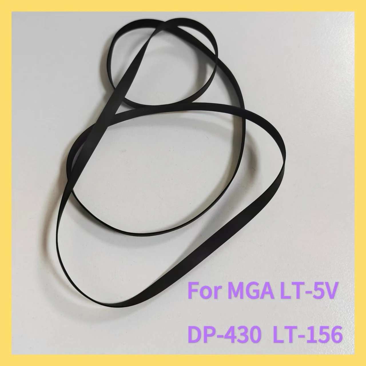 Ремень для MITSUBISHI MGA-LT-5V DP-430 LT-156 черный сменный ремень проигрывателя