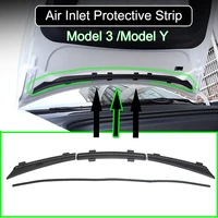 2022 water strip for tesla model 3 y car front chassis cover air inlet protective auto styling accessories