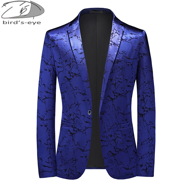 6Xl High Quality Men Blazer One Button ShawlCollar Suit Jacket Men Nightclub Prom Dj Blazer Jacket Men Stage Clothes for Singers