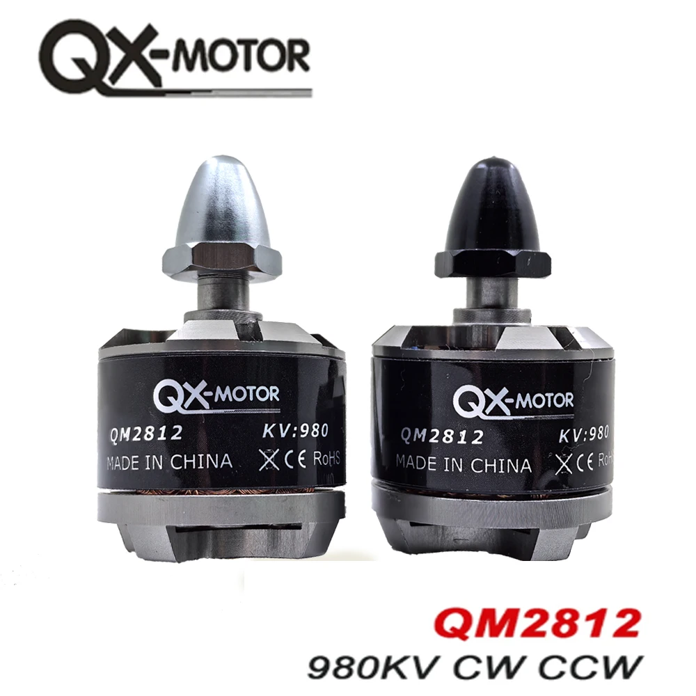 Классический бесщеточный двигатель мотор QX QM2812 CW CCW 980KV широко подходит для