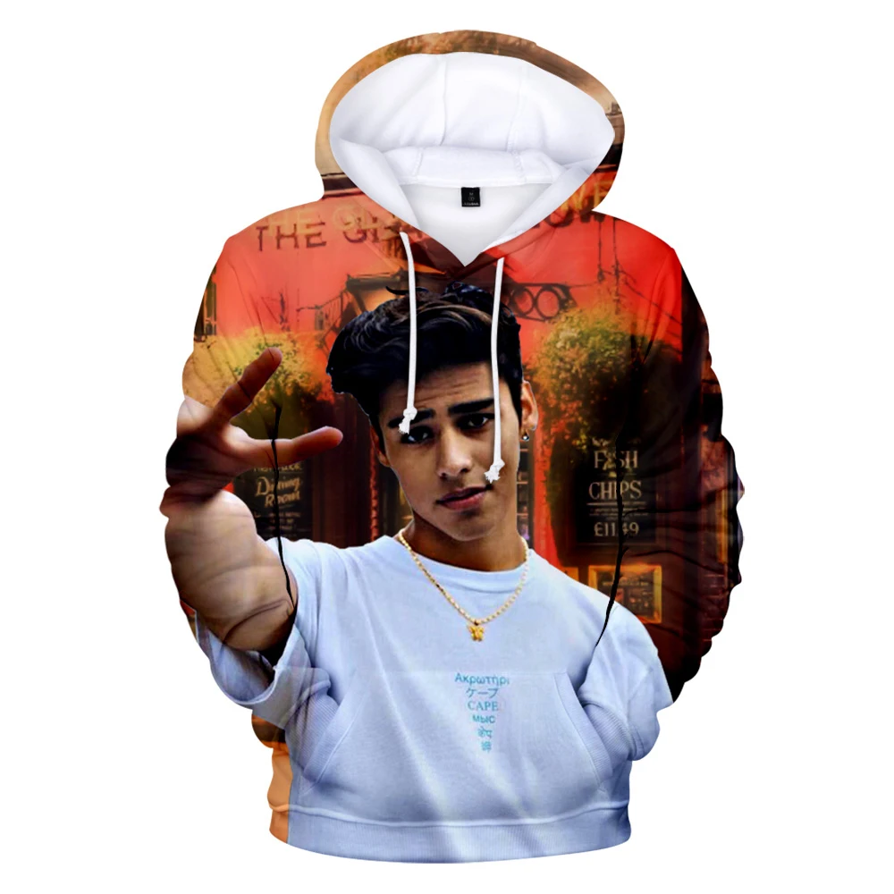 

Толстовка с длинным рукавом для мужчин и женщин, свитшот с 3D рисунком, худи с принтом эндрюля дэйвила, уличная одежда в стиле Харадзюку, для с...