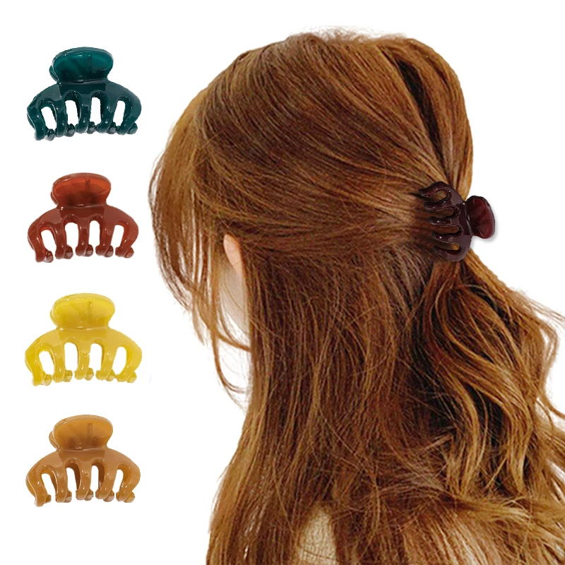 

Простая резиновая шпилька для волос, женская шпилька, корейская мода, захват, зажим для волос в виде акулы, зажимы для волос, аксессуары для в...