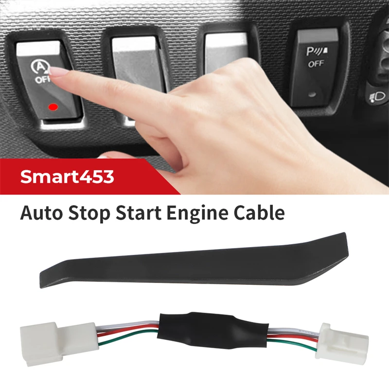 

Auto Start Stop Off Canceller For Smart 453 Fortwo 15-19 Stop Start Engine Eliminator Device Disable Cable Engin System Off Plug