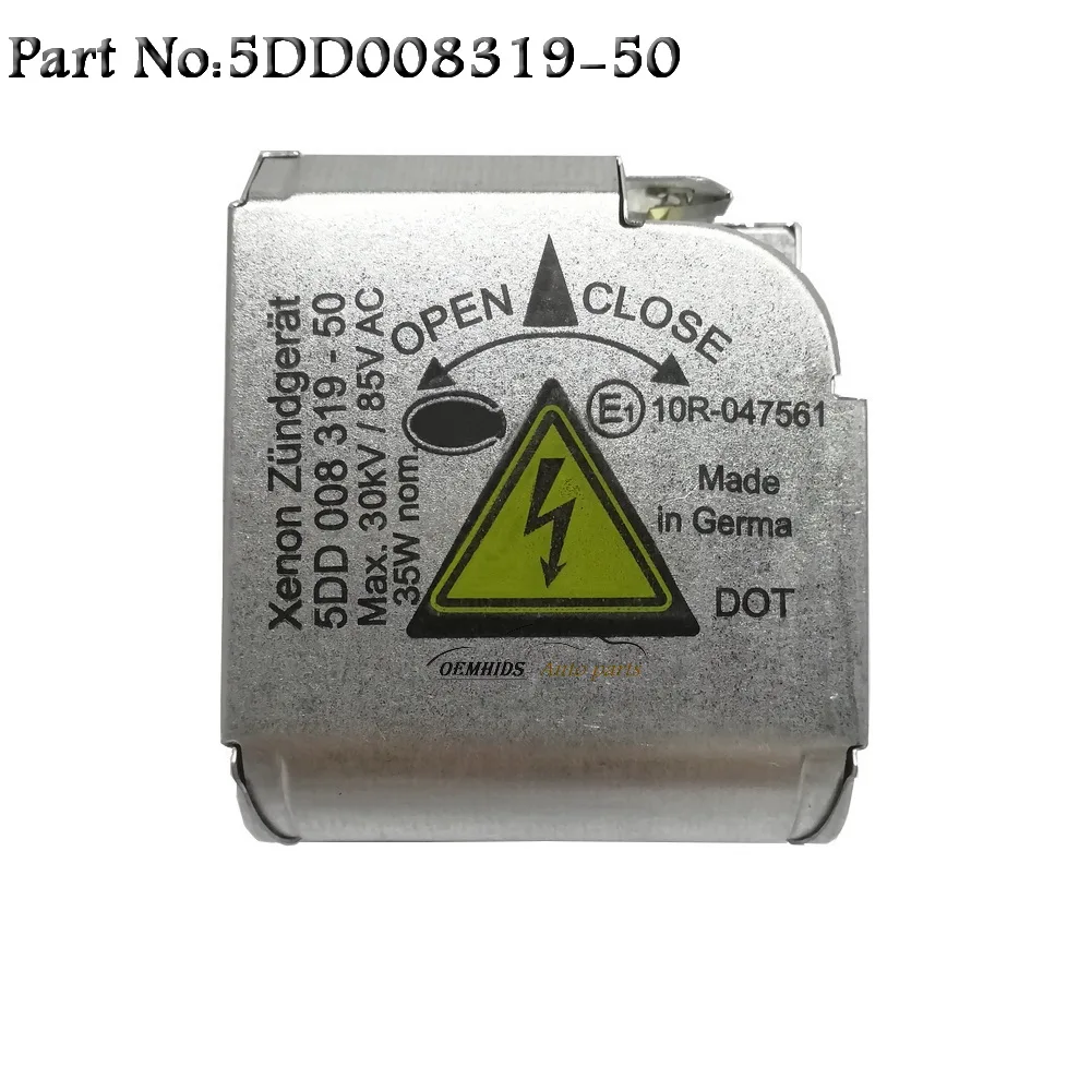 Держатель для ксеноновой лампы 5DD008319-50 Оригинальный Новый воспламенитель фар для A6 A8 E60 E53 E85 E86 D2S D2R HID высокого напряжения посылка 6907489