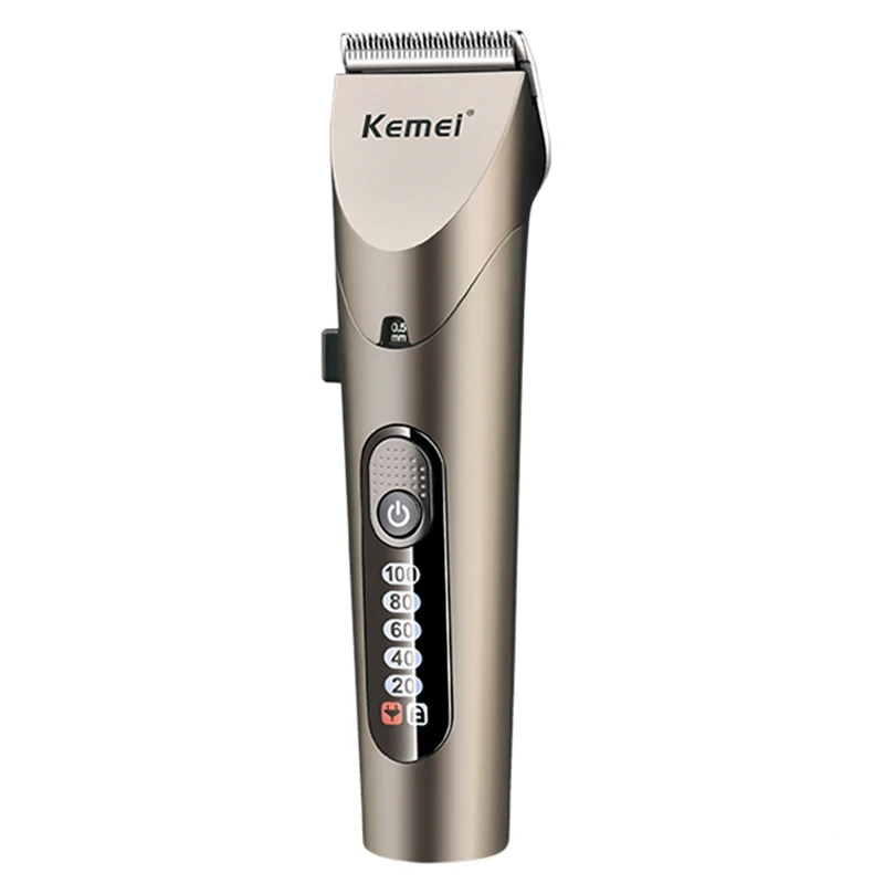 

Kemei Km-1627 Hair Clipper Razor Cordless Hair Clipper Cordless Hair Trimmer Razor Eu Plug