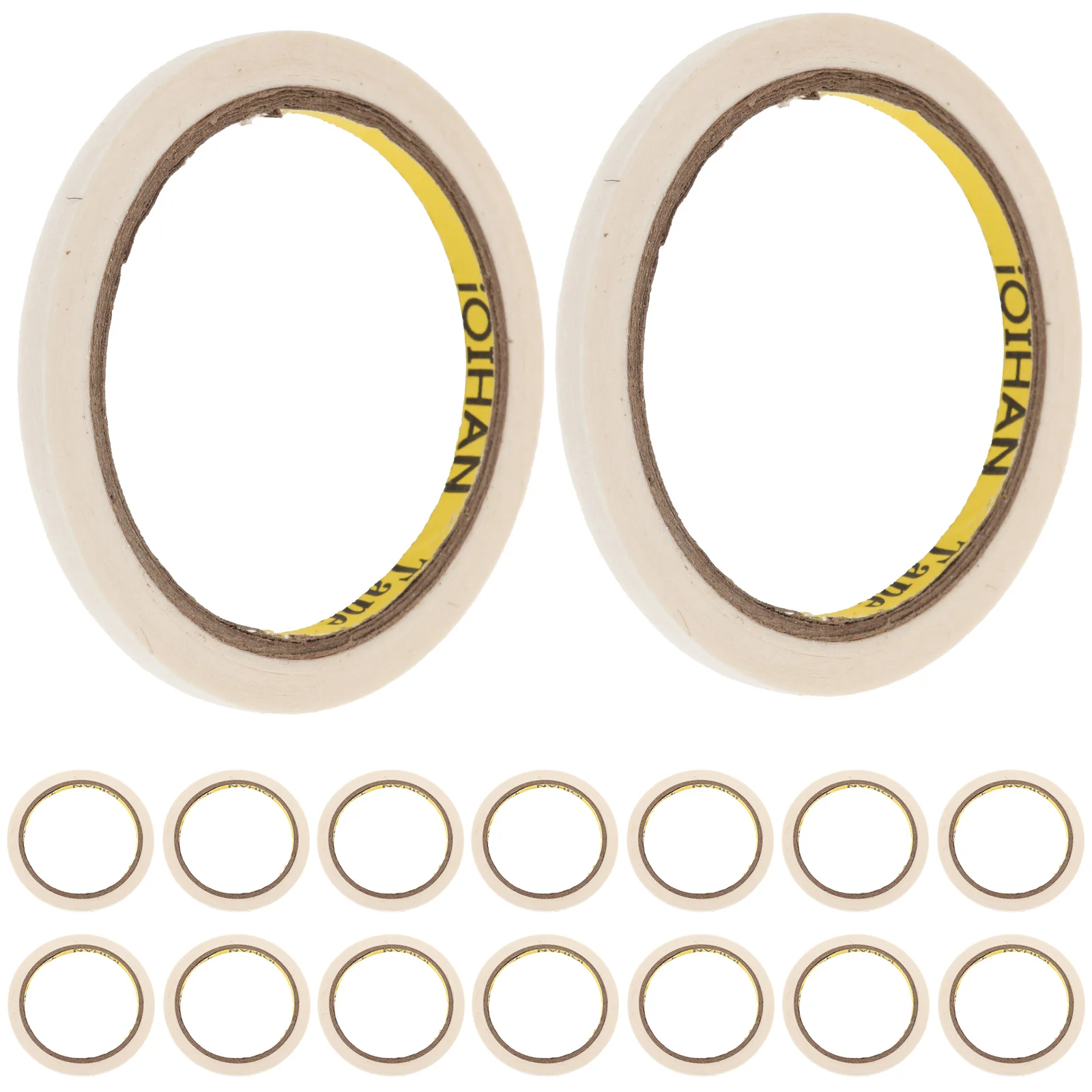 

20 Rolls Painting Tapes Masking Tapes DIY Craft Paper Tape Artist Tape Labeling Tape