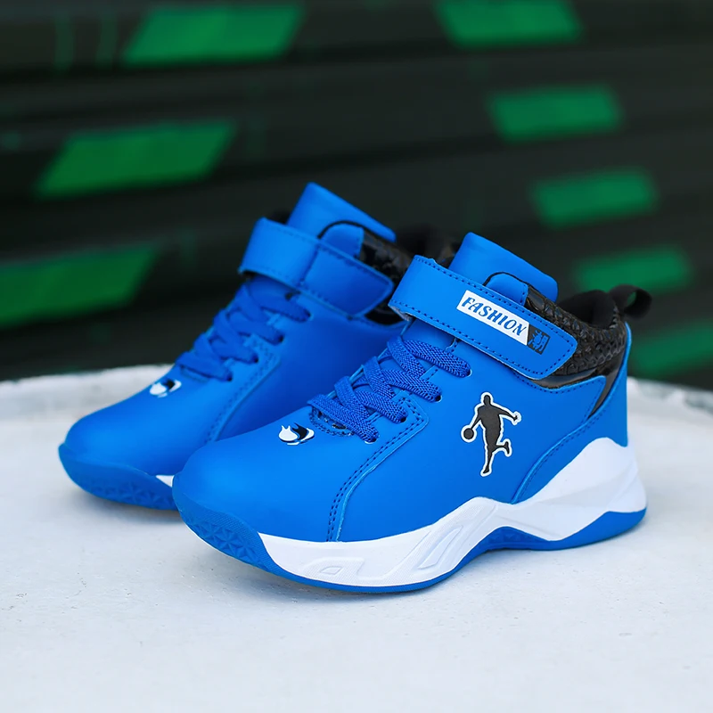 Kids Sneakers Soft Sole Tennis Kid Sport Shoes Outdoor Non-slip Trainer Kid Basketball Shoes