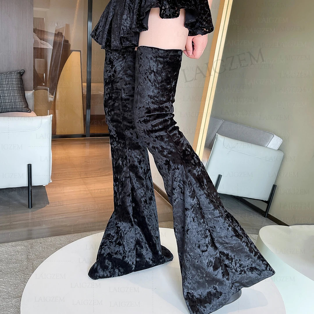 

Женские сапоги на платформе и толстом каблуке, размеры 36, 38, 43, 45, 46