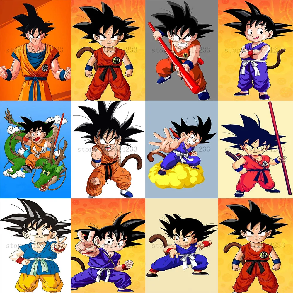 

Алмазная живопись «Драконий жемчуг», японское аниме для творчества, Настенная картина стразы, вышивка крестиком, ручная работа