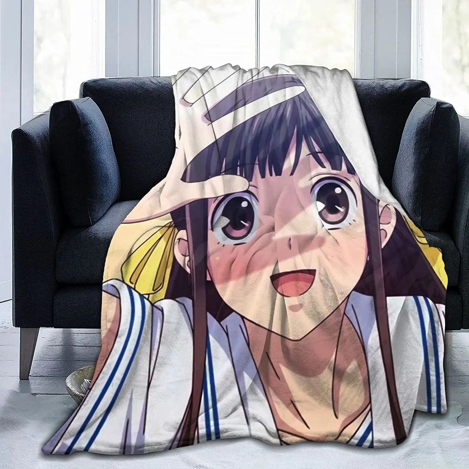 

Tohru Honda Fluffy Soft and Comfortable Blanket, Anime Warm Embrace of Sympathy