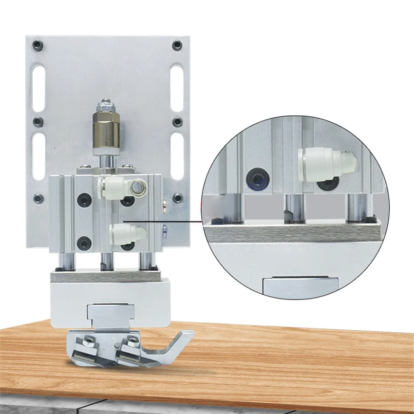 Воздушное плавающее плоское скребковое устройство. Пневматическое плавающее встроенное плоское скребковое устройство для кромкооблицовочного станка 0,2–0,5 МПа.