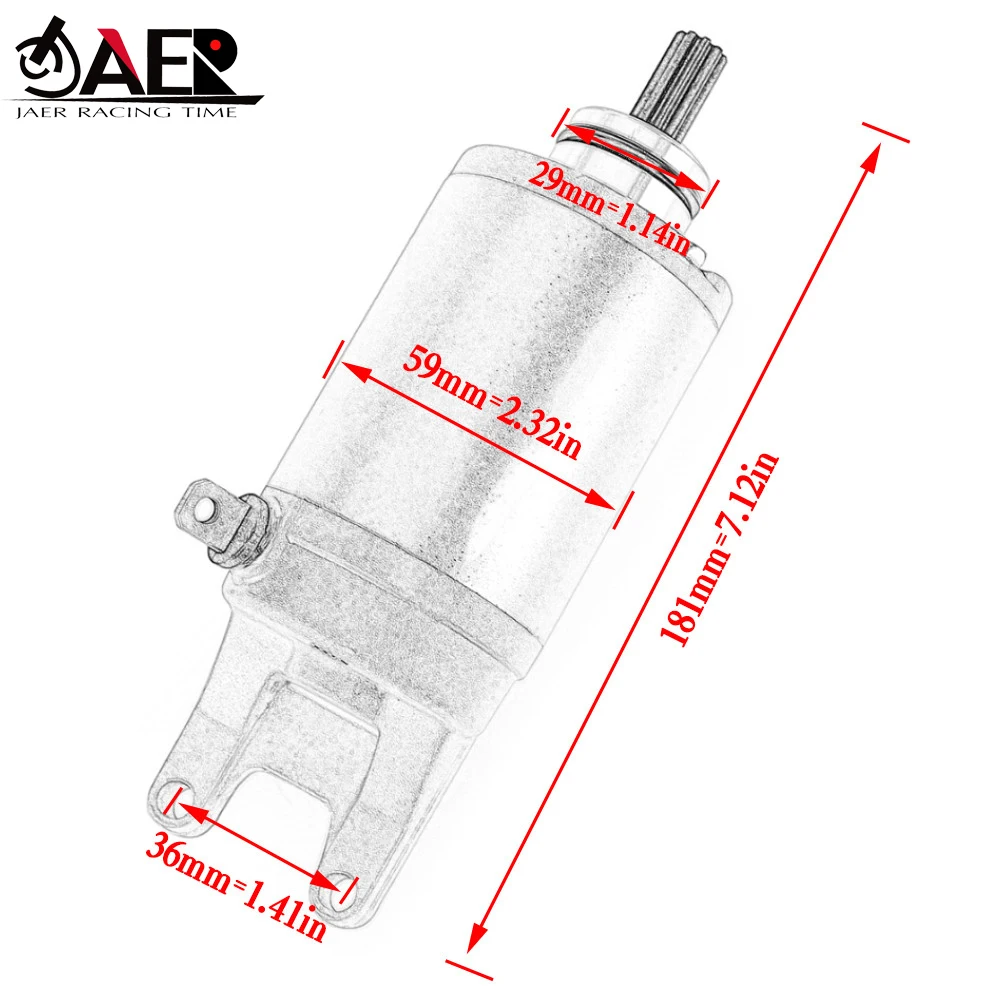 Стартер для мотоцикла Suzuki 31100-08F00 31100-32C11 GSX 600 Katana GSF400 GSF600 GSF650S Bandit 400 S