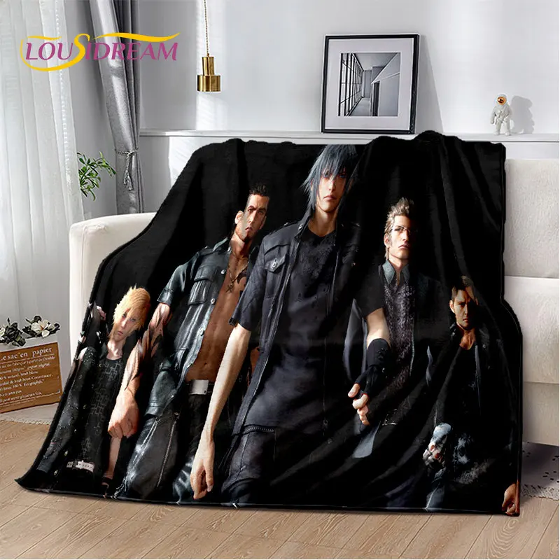 Игровое мягкое плюшевое одеяло серии финал Фэнтези фланелевое покрывало для