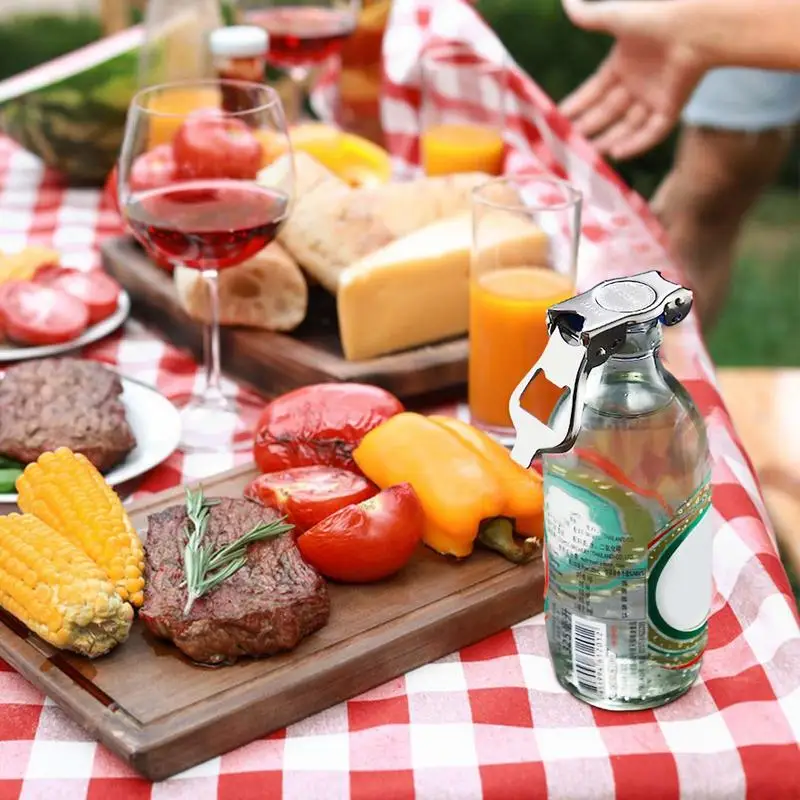 2 в 1 складной нож для пива из нержавеющей стали