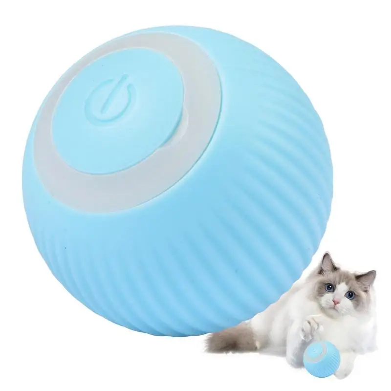 

Interactive Pet Ball Cat Toy Rolling Dog Toys With Intelligent Obstacle Avoidance Sensor 360 Degree Rolling Rechargeable USB