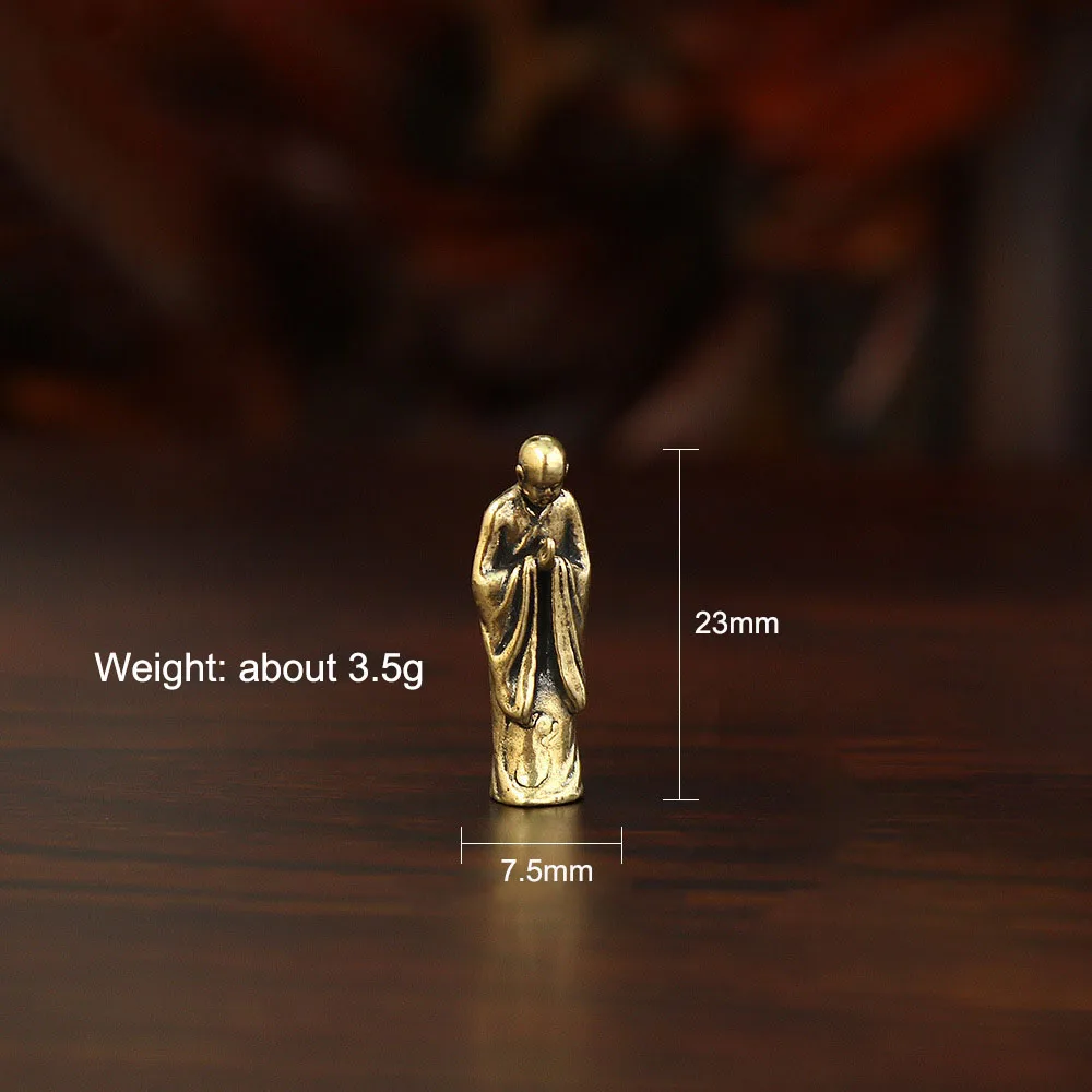 

Миниатюрная латунная статуэтка Будды