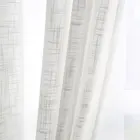 Тюлевые занавески в японском стиле, для гостиной, белая прозрачная вуаль, для спальни, плотные тканевые шторы, занавески, готовая панель