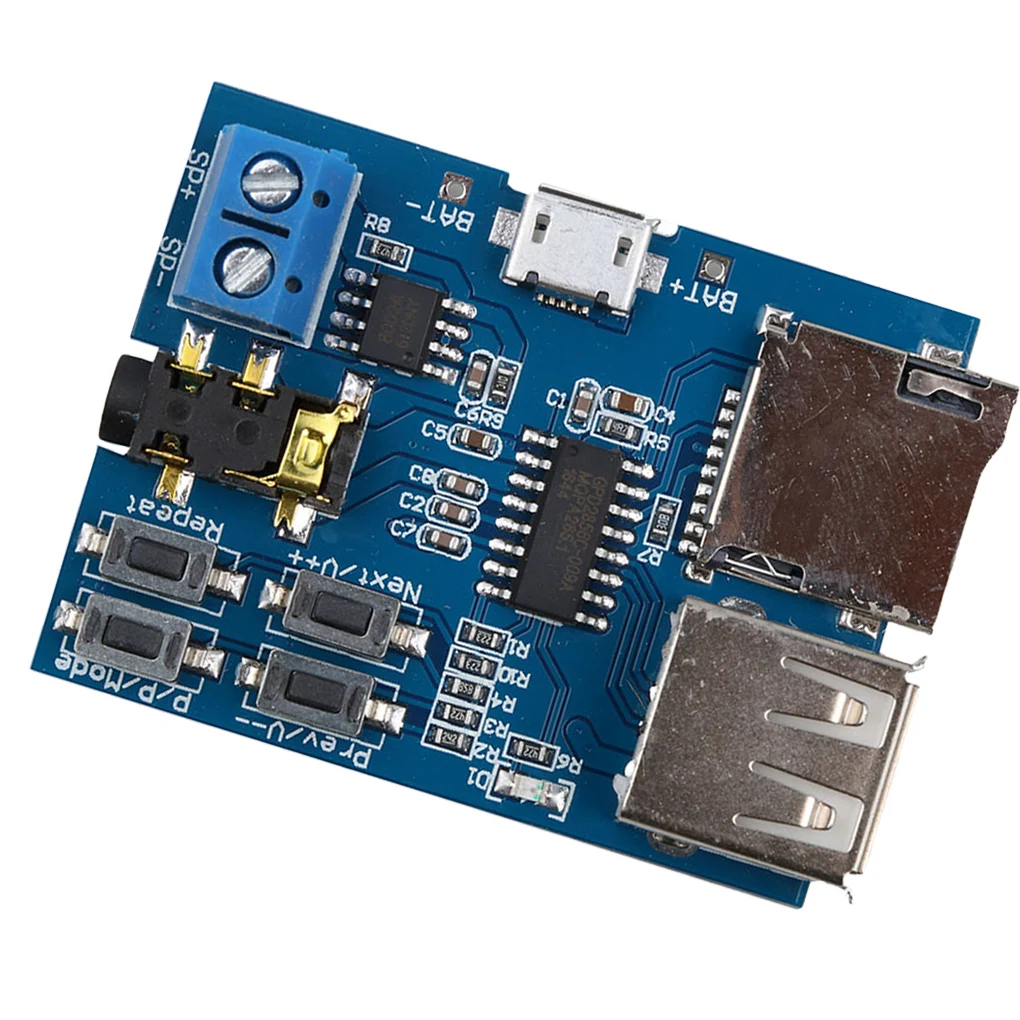 

MP3 Телефон с флеш-картой памяти TF и встроенным жестким диском, модуль Mp3 с аудиоплеером