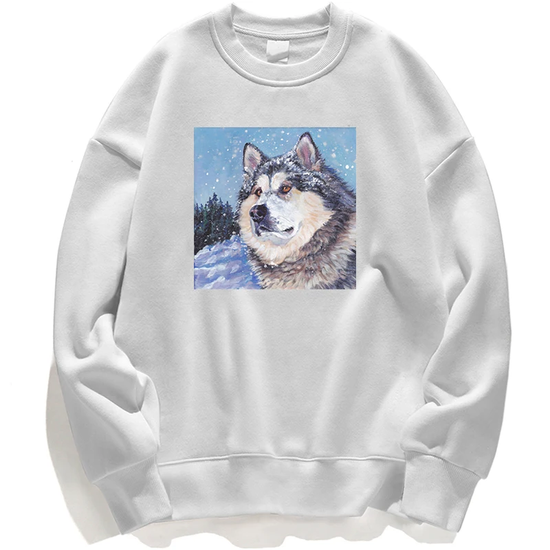 

Alaskan Malamute Cool Wolf Animal Hoodie Sweatshirts Sweatshirt Jumper Hoody Hoodies Streetwear Pullovers Pullover Crewneck Tops