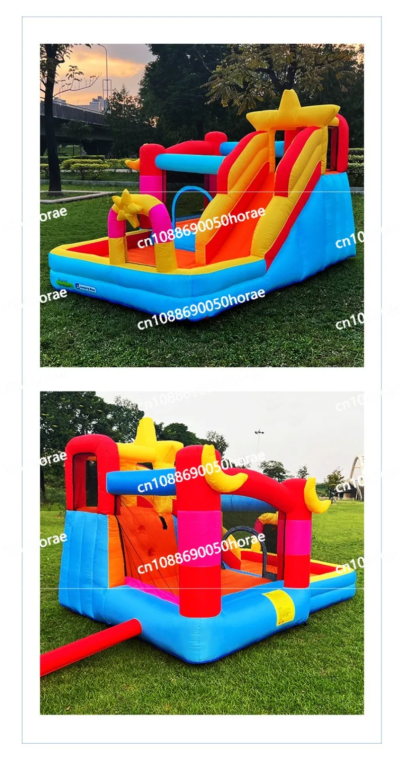 Детский надувной замок с перекрестной границей батут в помещении небольшая