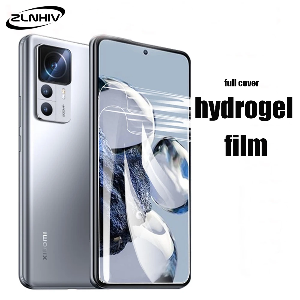 

ZLNHIV cover for xiaomi 13 12 lite NE 12x 12s 12T 11 Ultra 11i 11x 11T 10 pro 10T 10s Hydrogel film Not Glass screen protector