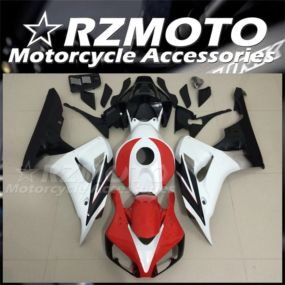 

4Gifts Injection Mold New ABS Motorcycle Fairings Kit Fit For HONDA CBR1000RR 2006 2007 06 07 Bodywork Set Red White