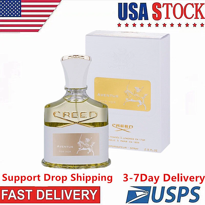 

Доставка в США занимает всего 3-7 дней, бесплатная доставка, новый аромат Creed Aventus для женщин с длительным ароматом