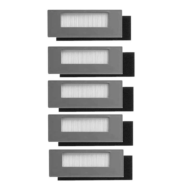 

Набор сменных HEPA-фильтров для робота-пылесоса ECOVACS DEEBOT 900 901 M88, 5 шт. в упаковке