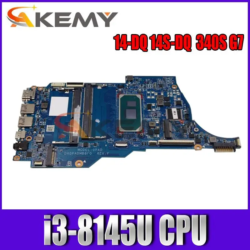 

Семейная материнская плата для ноутбука UMA DA0PADMB8F0 w/L61952-601 для ноутбуков HP Pavilion 14-DQ 14S-DQ 340S G7