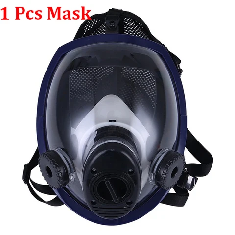 8100 Полнолицевая противогаз, химическое биологическое загрязнение, радиоактивная газовая маска, респиратор с фильтром, пылезащитный респиратор