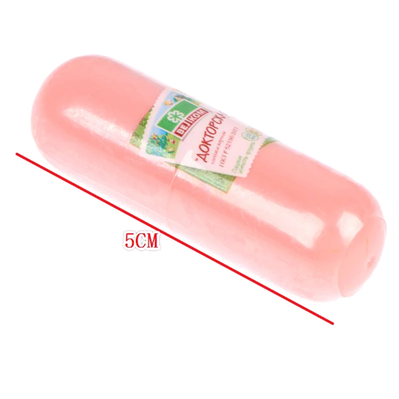 

1pc Kawaii Dollhouse Pretend Food Supermarket Sausage Miniatural Food For Dollhouse Decor Collect Toys