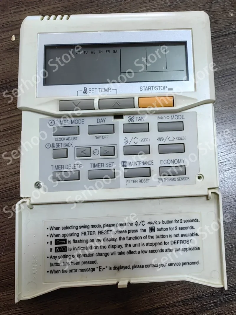 Для Fujitsu Multi-line T/Mini-T Series Wire Controller UTY-RNKYT панель контроллера. Разборка