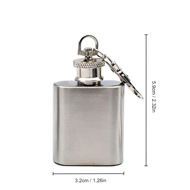 1 унция с воронкой высококачественный горшок для вина виски фляжка из