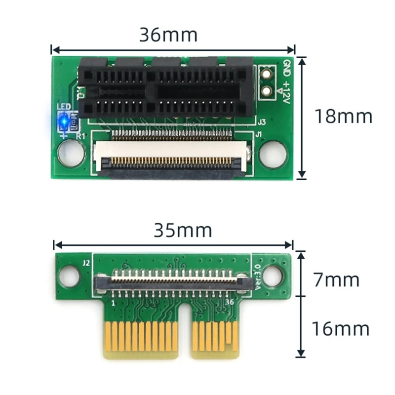 Рисунок 6 - Универсальный удлинительный кабель PCIE X1