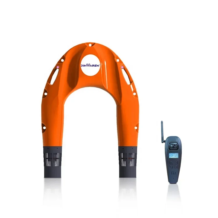 Беспилотная электрическая спасательная лодка с дистанционным управлением умный