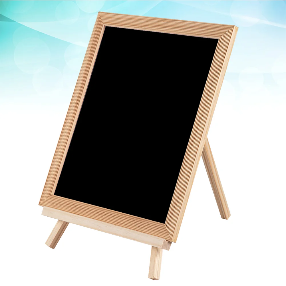 

Magnetic Chalkboard Small Blackboard Drawing Kids Standing Easel It Can Move Wooden Painting Writing Child