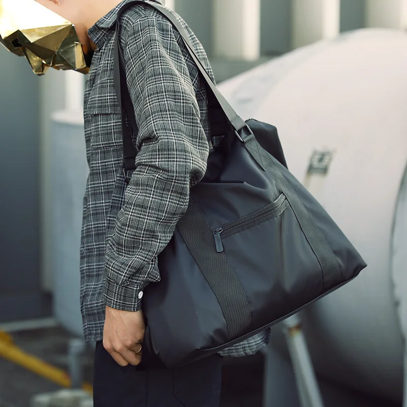 Handbags Travel Bag Men's Business Travel Large Capacity Luggage Bag Short-distance Light Casual Shoulder Messenger Bag