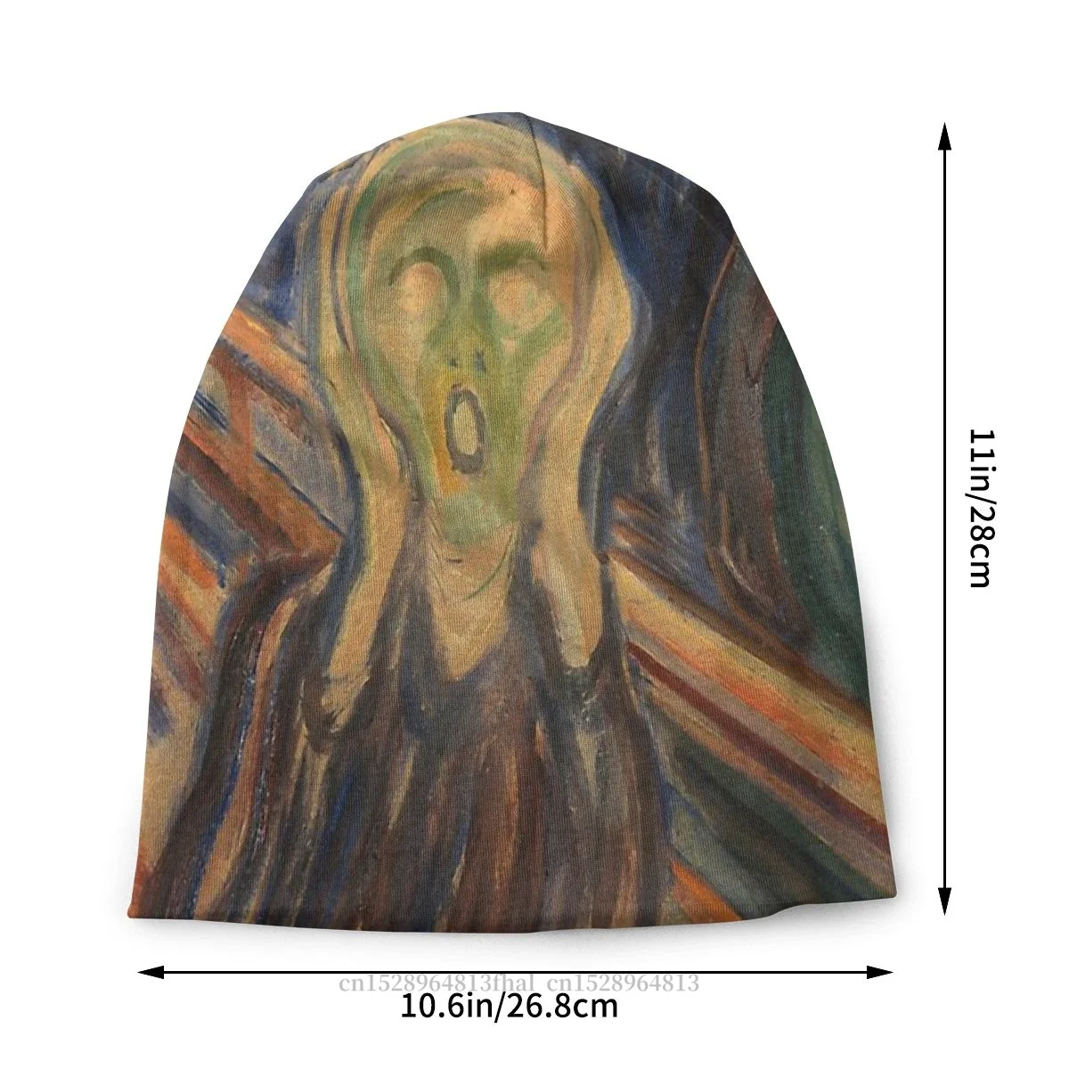 Головной убор Edvard Munch крик искусственные головные уборы для мужчин и женщин
