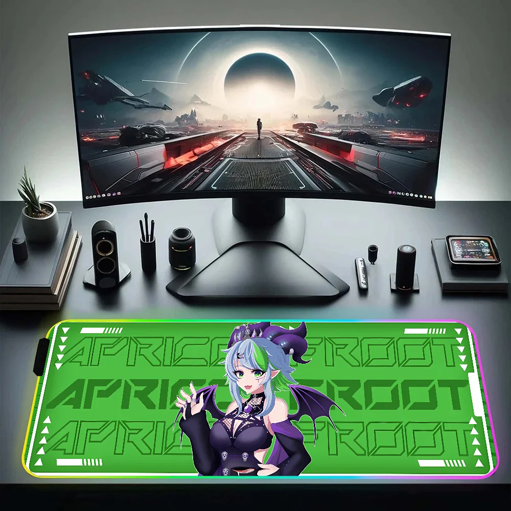 Игровой коврик для мыши Pc Gamer Utopia игровые аксессуары Rgb Настольный клавиатуры в