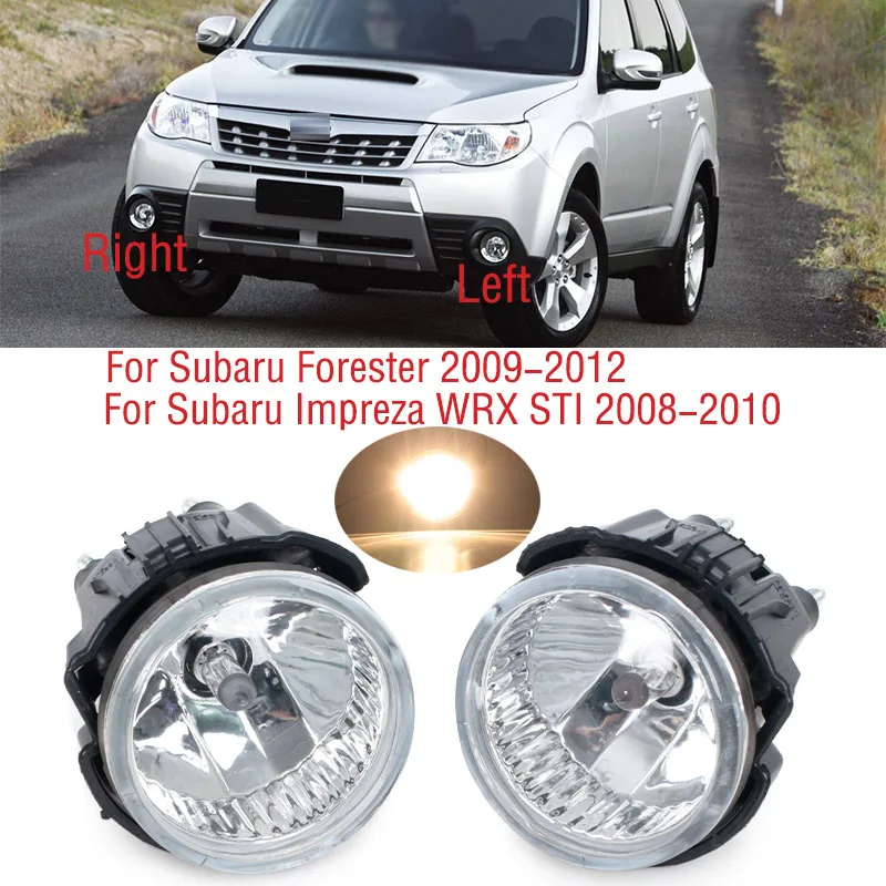 Fog Light Lamp For Subaru Forester Sh 2009 2010 2011 2012 / Impreza Wrx Sti 2008 2009 2010 Foglight Foglamp