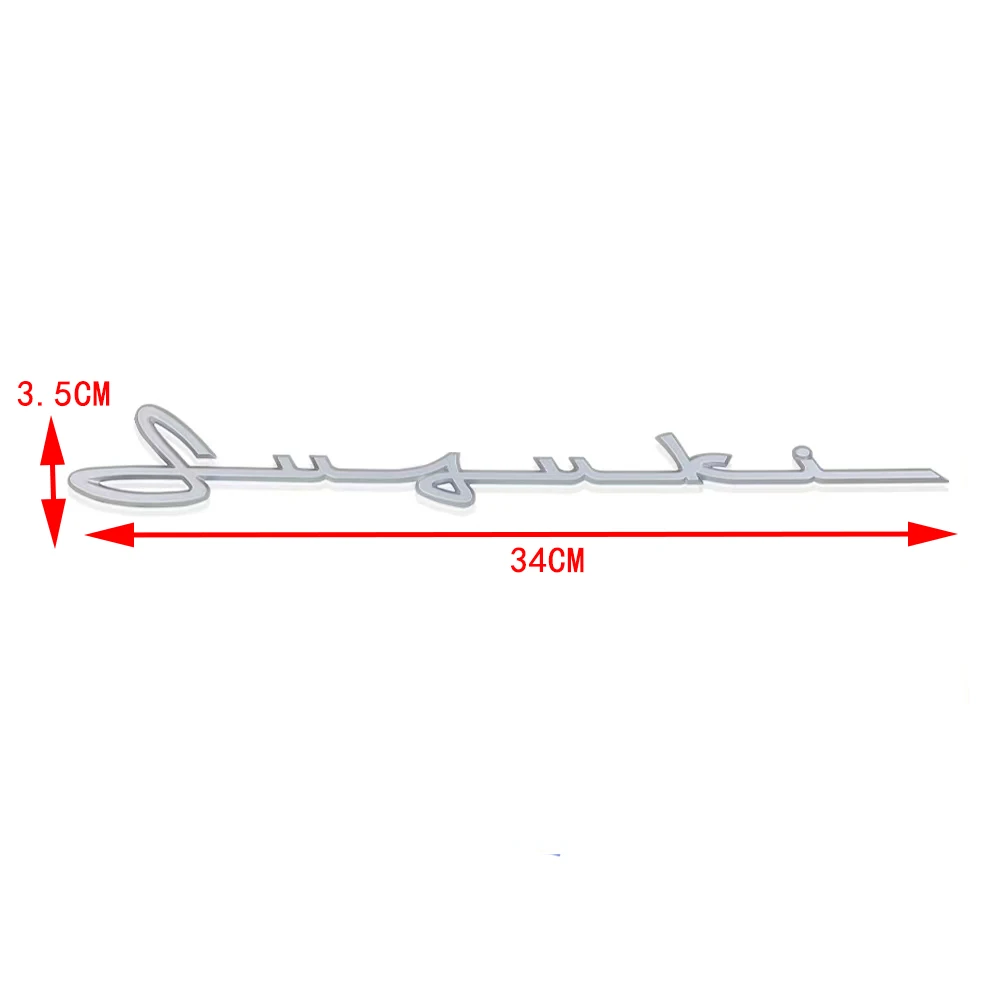 

Автомобильная 3D пластиковая наклейка на гриль для Suzuki Jimny Jb74 Jb64 2019-2023 гг., внешние аксессуары, украшение автомобиля, логотип