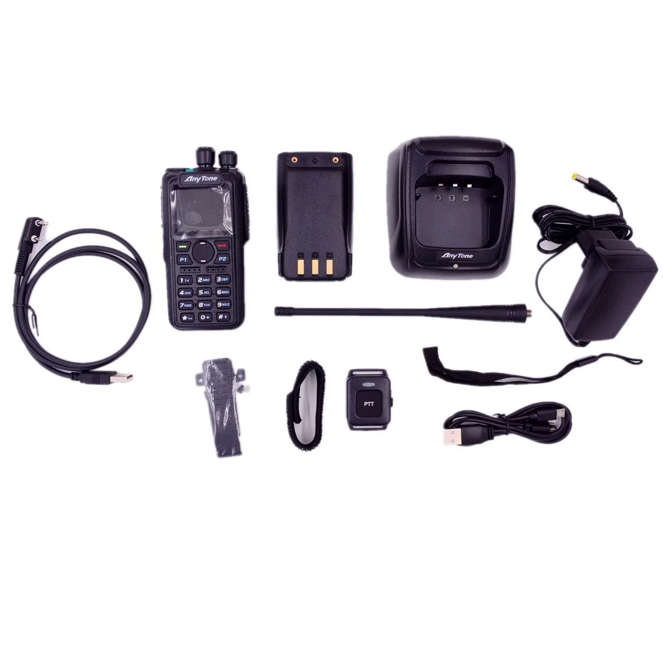 Фото Рация AnyTone AT D878UVII Plus с поддержкой DMR и FM-радио Рация AnyTone AT D878UVII Plus с поддержкой DMR и FM-радио