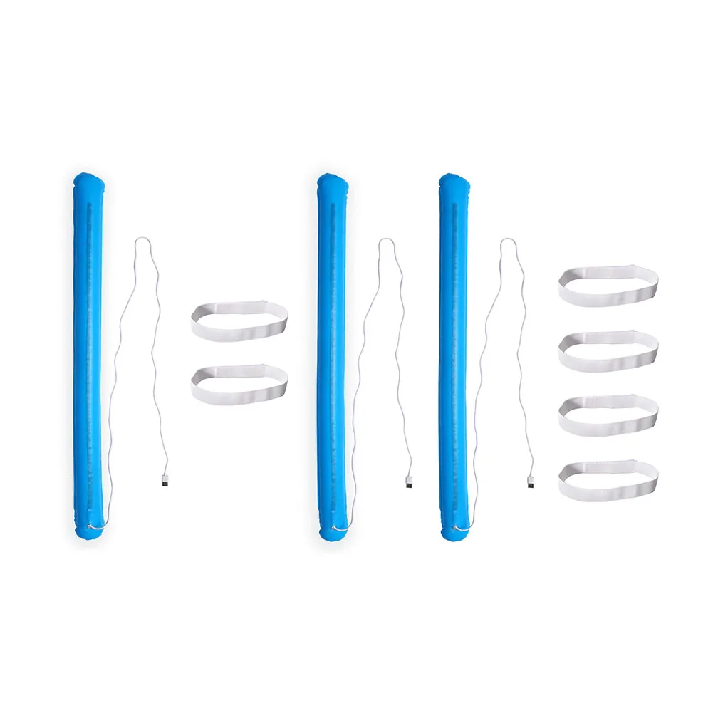 Портативный складной походный фонарь светодиодный надувной с питанием от USB для