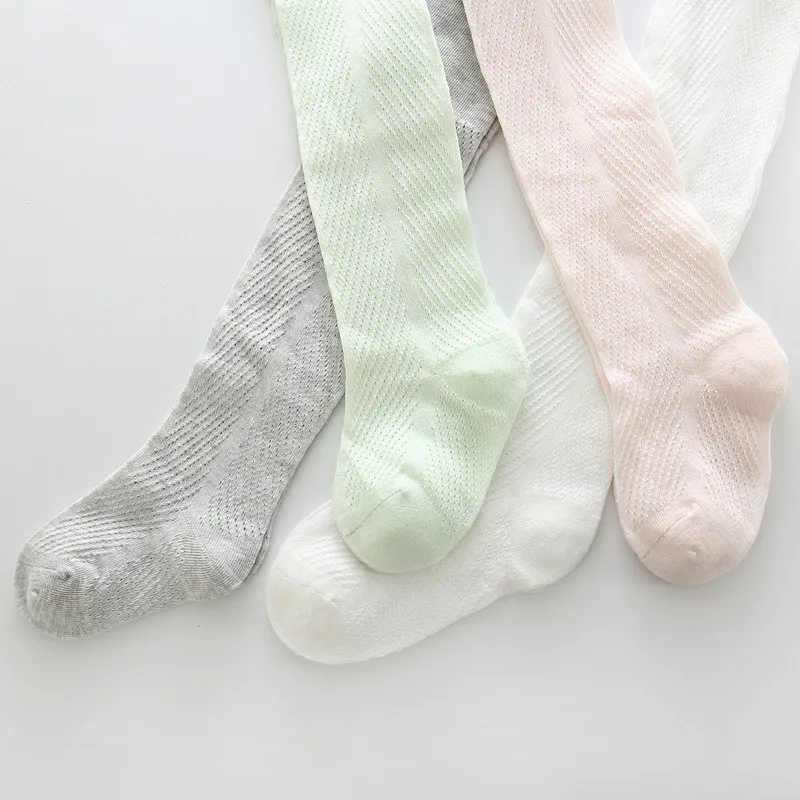 

2023 New Bowknot Pattern Children Girls Tights Summer Thin Baby Girls Stockings Transparent Pantyhose Age for Newborn To 5Years