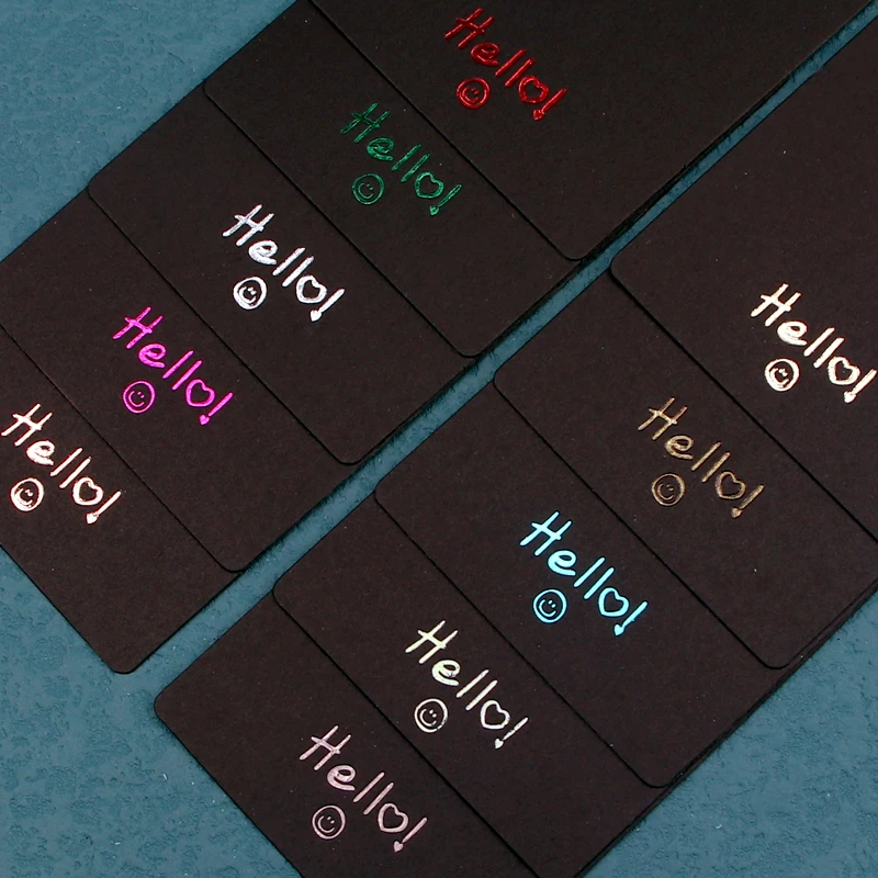 Подгоняемый логотип для держателя сережек ювелирных изделий визитных карточек